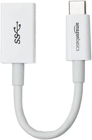 USB TypeC to USB 31 Gen1 Female Adapter Cable White