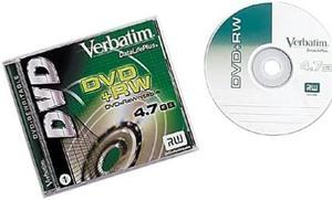 DVD+RW 47GB with Jewel Compat with HP amp Dell DVD+RW 1Pack