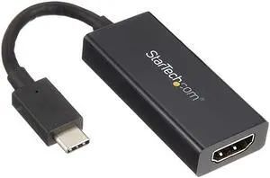 com USB 31 Type C to HDMI Adapter with HDR 4K 60Hz TB3 Compatible Windows Mac Compatible Black USB C to HDMI Monitor Converter CDP2HD4K60H