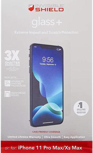 InvisibleShield Glass+ Screen Protector HighDefinition Tempered Glass Made For Apple Iphone 11 Pro Impact Scratch Protection Packaging May Vary