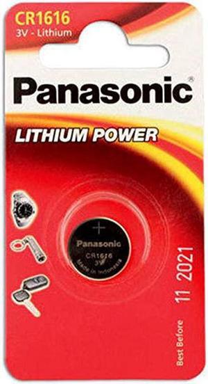 CR1616 3V Coin Cell Lithium Battery Retail Single Pack