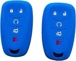 Key Fob Covers Case Protector Keyless Remote Holder for Chevrolet Chevy Camaro Cruze FlipFolding Key NOT FIT for FCC ID HYQ4EA HYQ4AA 13508769 13584497 13508768