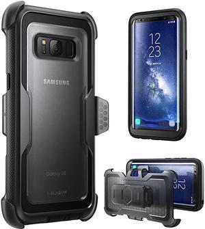 Armorbox Series Case for Galaxy S8, [Full Body] [Heavy Duty] Shock Reduction / Bumper Case Without Screen Protector for Samsung Galaxy S8 2017 Release (Black)