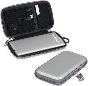 Hard Travel Case fits POWERADD Pilot 4GS 12000mAh 8Pin Input Portable Charger Grey
