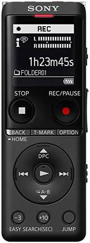 ICD-UX570 Digital Voice Recorder, ICDUX570BLK