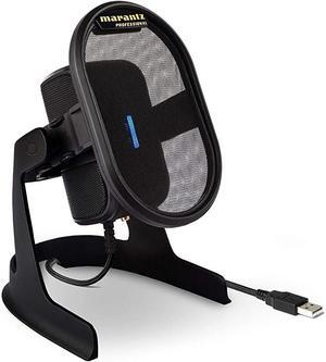 Umpire USB Microphone For Recording Podcasting Streaming and Gaming With Desktop Stand Pop Filter and Shockmount