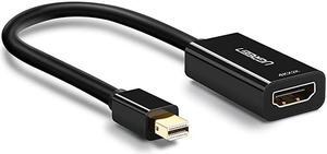Mini DisplayPort to HDMI Adapter Thunderbolt 20 4K Mini DP to HDMI Adapter Cable suitable for MacBook Pro MacBook Air iMac Surface Book Pro 345 Thinkpad Google Pixel Chromebook Black