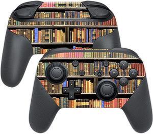 Skin Compatible with Nintendo Switch Pro Controller Books | Protective Durable and Unique Vinyl Decal wrap Cover | Easy to Apply Remove and Change Styles | Made in The USA