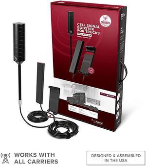 Drive Sleek OTR (470235) Truck Cell Phone Signal Booster | U.S. Company | All U.S. Carriers - Verizon, AT&T, T-Mobile, Sprint & More | FCC Approved