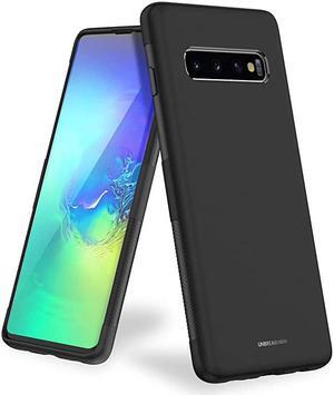Case for Samsung Galaxy S10 – Soft Frosted TPU Ultra-Slim Stylish Protective Cover for 6.1-inch Samsung Galaxy S10 [Drop Protection, Non-Slip] – Black