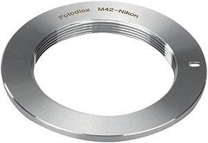 Pro Lens Mount Adapter M42 Type 1 Screw Mount SLR Lens to Nikon F Mount SLR Camera Body