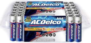 AAA Batteries Maximum Power Super Alkaline Battery 60 Count Pack of 1