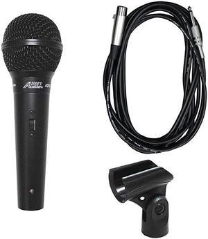 ADM1064B Professional Cardioid Dynamic Microphone with 20ft Cable Microphone Clip and Hard PVC Carrying Case
