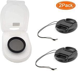 40.5mm CPL Filter with Lens Caps Circular Polarizing Filter for Sony E-Mount 16-50mm f/3.5-5.6 Lens for Sony Alpha a6600 a6500 a6400 a6300 a6100 a6000 a5100 a5000, CPL Lens Filter & Lens Cover