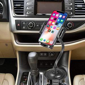 Car Cup Holder Phone Mount with Longer Neck 360° Rotatable Cradle for iPhone 11 Pro Max11 Pro11Xs MaxX8 Plus7 Plus78Galaxy Note 10 PlusNote 10S10S10 PlusS9 Plus