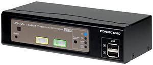 UD12+KIT 2port USB DVI KVM switch w DDM multihotkey UD12+KIT 2port USB DVI KVM switch w DDM multihotkey