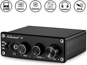 KGUSS FX-Audio DAC-X6 MKII Bluetooth 5.0 Digital Audio Decoder DAC  24-bit/192kHz USB/Coaxial/Optical Headphone Amp Mini HiFi Pre-Amplifier  Black