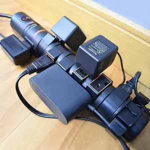 Rotating Surge Protector with Flat Plug Long Cord Mounting Holes 8 Outlet Power Strip with Heavy Duty Surge Supression Plus Builtin Cable Management