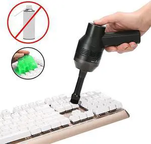 Keyboard Cleaner with Cleaning Gel  Rechargeable Mini Vacuum Cordless Vacuum Desk Vacuum Cleaner Best Cleaner for Cleaning DustHairsCrumbsScraps for LaptopPianoComputerCar and Pet House