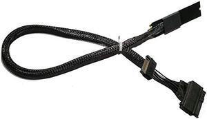 M2 to U2SFF8639 PCIe NVMe SSD Cable PCIe NVMe U2 SFF8639 Drive to M2 Host AdapterU2 SSD Converter with Power  Cable50CM