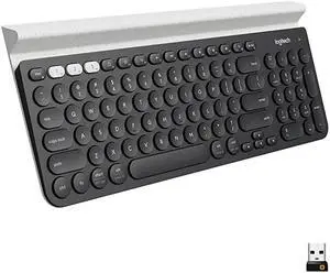 K780 MultiDevice Wireless Keyboard for Computer Phone and Tablet  Flow CrossComputer Control Compatible Speckles