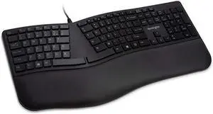 Pro Fit Ergonomic Wired Keyboard Black K75400US