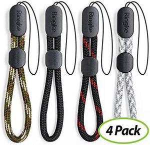 Lanyard Finger Strap 4 Pack Compatible with Cellphone Phone Cases Keys Cameras and More