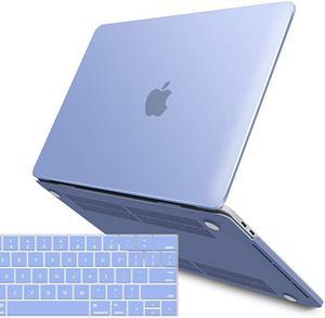 MacBook Pro 15 Inch Case 2019 2018 2017 2016 A1990 A1707 Plastic Hard Shell Case with Keyboard Cover for Apple Mac Pro 15 Touch Bar Serenity Blue T15SRL+1A