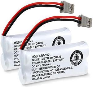 BT1021 BBTG0798001 Compatible with Uniden BT1021 BT1021 BT1008 BT1016 BT1025 24V 800mAh Cordless Handset Phone Rechargeable Replacement Battery 2 Pack