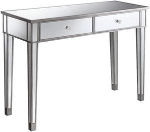 Gold Coast Mirrored Desk Champagne Mirror