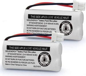 Replacement Battery BT162342 / BT262342 BT166342/BT266342 BT183342/BT283342 Compatible for Cordless Telephones CS6114 CS6419 CS6719 EL52300 CL80111(Pack of 2)