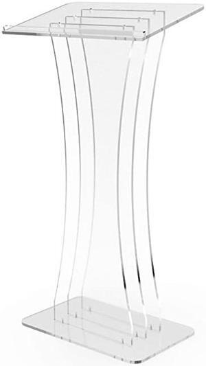 Clear Acrylic Lucite Podium Pulpit Lectern 18033