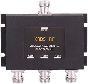WideBand 3 Way Splitter48dB N Type Female50 Ohm by  NOT for TV