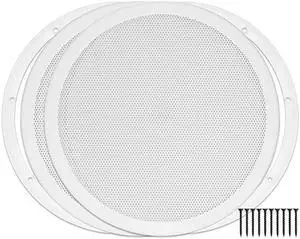 RH4002102A White Universal Surface Mount 10 Speaker Covers Pair