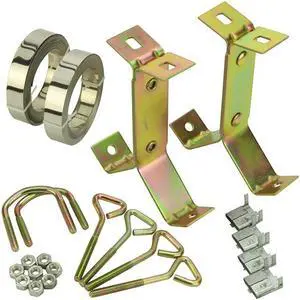 Chimney Mount with 18 Feet Steel Straps