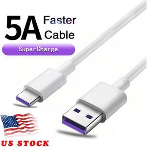 3.3ft 5A Fast Charge USB C Cable Fast Charge and Sync - USB Type C Cable 3.3ft for Samsung Galaxy S10/S9/S8te 9, LG V20/G6/G5, Sony,Huawei and More
