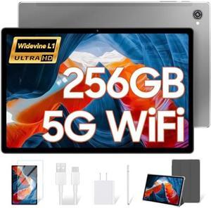 Blackview Tablet Android 12 Tab 8 WiFi Tablets 10 Inch 7GB RAM+128GB/1TB  ROM Quad Core Processor 6580mAh 8+13MP WiFi 6 BT 5.0 GMS GPS Blue
