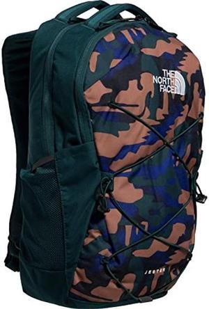 THE NORTH FACE Jester Laptop Backpack, Tnf Black Dazzle Camo Print/Ponderosa Green, One Size