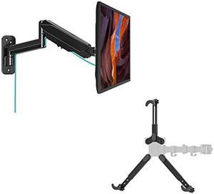 MOUNT PRO Single Monitor Wall Mount for 13 to 32 Inch Computer Screens and Universal Non-VESA Monitor Mount Adapter