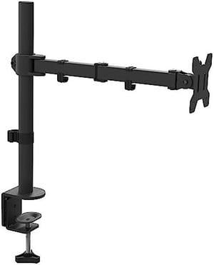 Kanto DML1000 Height Adjustable Desktop Arm Single Monitor Stand for 17" to 34" Monitors | Black
