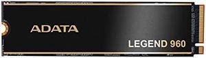 ADATA 4TB SSD Legend 960, NVMe PCIe Gen4 x 4 M.2 2280, Speed up to 7,400MB/s, Internal Solid State Drive for PS5 with Heatsink, Gaming, High Performance Computing, Super Endurance with 3D NAND