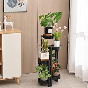 HYNAWIN Bamboo Corner Shower Caddy Bathroom Bench Sturdy Waterproof Stool  with Shelf Foot Stool Bathroom Storage Caddy-Indoor Outdoor Storage  Bench,Plant Stand 