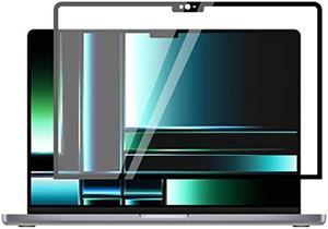F FORITO Tempered Glass Laptop Screen Protector Compatible with MacBook Pro 14 inch M2 Pro  M2 Max  M1 Pro  M1 Max Model A2442 A2779 9H Hardness  Bubble Free