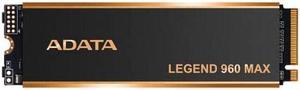 ADATA 4TB SSD Legend 960 Max with Heatsink PCIe Gen4x4 NVMe M.2 Internal Gaming SSD Up to 7,400 MB/s PS5 Compatible (ALEG-960M-4TCS)
