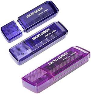 Micro Center Superspeed 256GB USB3.0 Flash Drive Bundle with 2-Pack 64GB USB3.0 Flash Drives(3-Pack in Total)