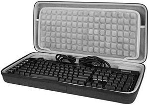 Geekria Full Size Keyboard Case Hard Shell Travel Carrying Bag for 104108 Key Computer Mechanical Gaming Wireless Portable Keyboard Compatible with Corsair K100 RGB Mechanical K95 RGB Platinum
