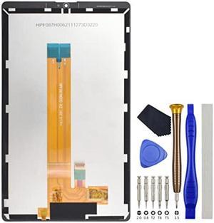 Black Tablet Full LCD Digitizer Touch Screen Assembly Replacement for LTE Version Samsung Galaxy Tab A7 Lite Tab A7 Lite LTE SMT225 87 with Tool Kit
