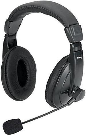 DGIMM750H - DIGITAL INNOVATIONS MM750H Full-Size Stereo Headset with Padded Earcups