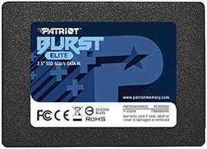 Patriot Memory Burst Elite SATA 3 480GB SSD 2.5 Inch Solid State Drive