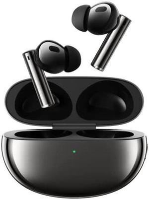 realme Buds Air 5 Pro Wireless Headphones, realBoost Dual Drivers, Up to 40 Hours of Playback, 50dB Active Noise Cancellation, 360deg Spatial Audio Effect - (Black)
